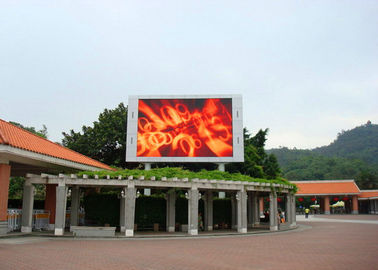 China P10 exhibición llevada a todo color impermeable, pantallas de visualización de la publicidad al aire libre proveedor