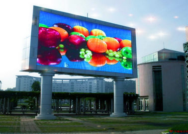 China Carteleras de publicidad al aire libre fijas impermeables de P10 LED para los ferrocarriles/los aeropuertos proveedor