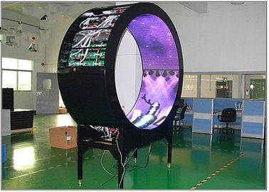 China Reproducción de vídeo flexible curvada P6 milímetro del LED a todo color para la instalación fija de la medios fachada proveedor