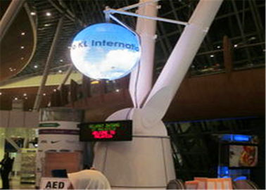 China Exhibición esférica de la bola de P4.8 LED a todo color para la publicidad del concierto/del acontecimiento proveedor
