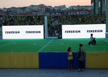 China Tableros de publicidad del estadio de la tierra de deportes LED, pantalla del campo de fútbol LED de P6mm IP65 proveedor