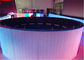 Pantalla suave esférica de SMD P5 LED, pantalla de vídeo flexible de Advetising LED proveedor