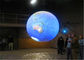 La pantalla llevada colgante de la bola, bola video de la exhibición de la esfera de P4.8 LED para cerca aporrea proveedor